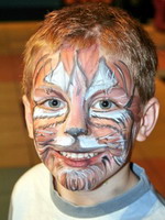 Заказ Деда Мороза и Снегурочки с аквагримом