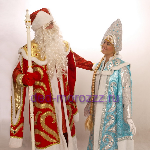 фотографии Деда Мороза и Снегурочки