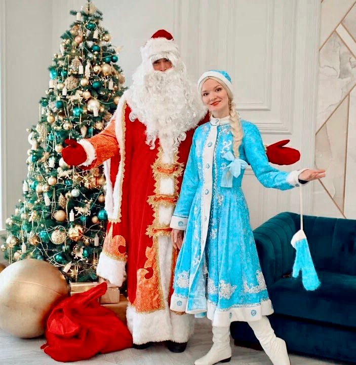 фотографии Деда Мороза и Снегурочки