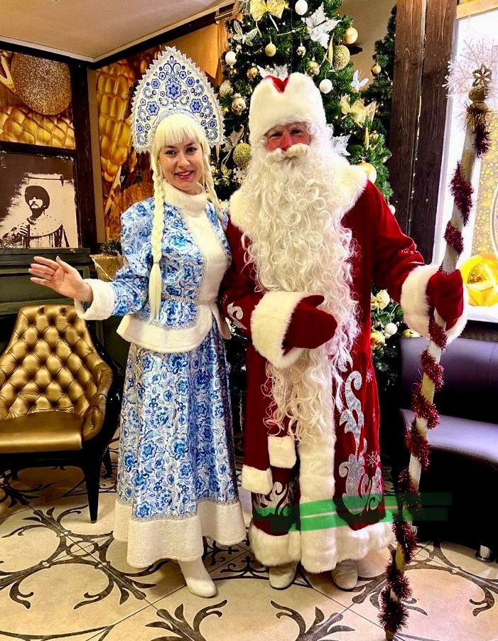 фотографии Деда Мороза и Снегурочки