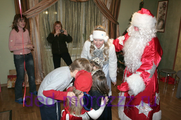 Дед Мороз на Парк Победы