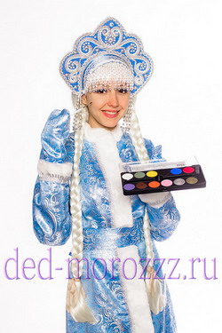 Дед Мороз со Снегурочкой с аквагримом и твистингом