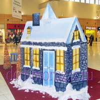 декорация домик