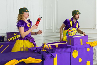 Фабрика сюрпризов Деда Мороза с животными