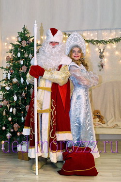 фотографии Деда Мороза и Снегурочки