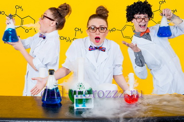 Новогоднее химическое шоу