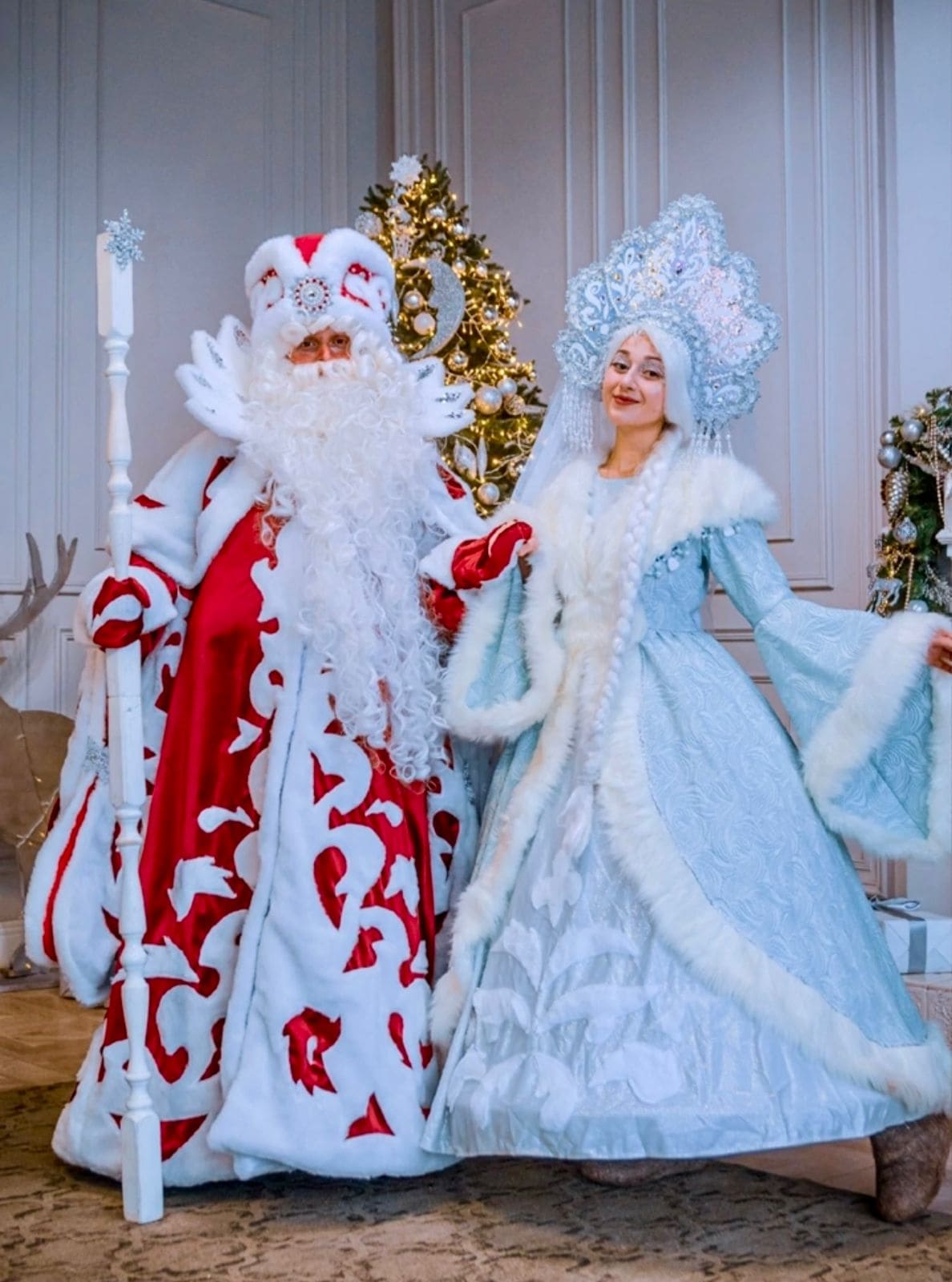 VIP Дед Мороз и Снегурочка: Дарья и Геннадий