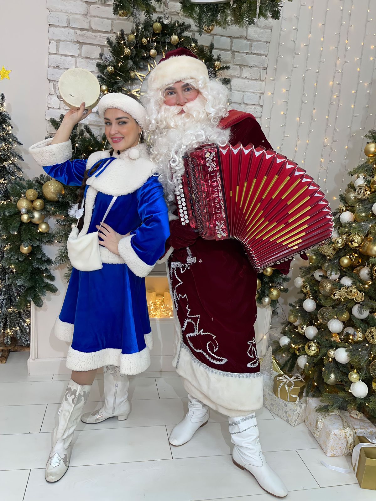 VIP Дед Мороз и Снегурочка: Елена и Станислав