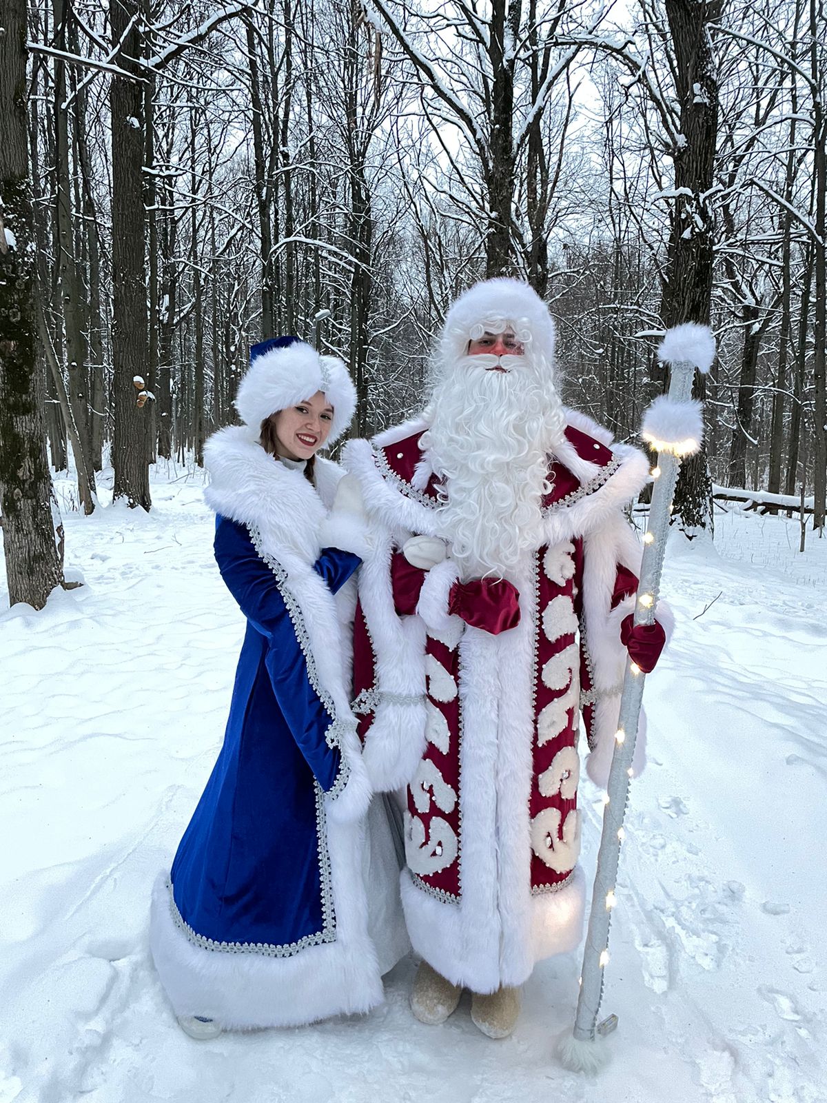 VIP Дед Мороз и Снегурочка: Григорий и Кристина