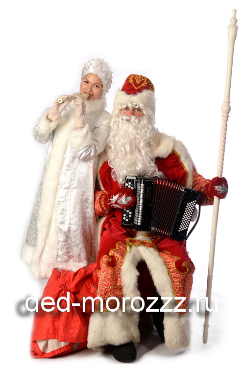 VIP Дед Мороз и Снегурочка: Юрий и Анастасия