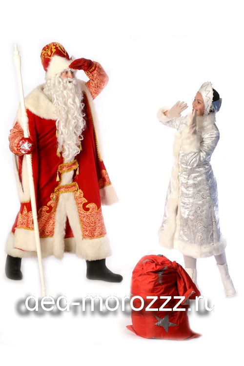 VIP Дед Мороз и Снегурочка: Юрий и Анастасия